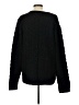 Lucky Brand Solid Black Pullover Sweater Size L - photo 2