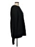 Lucky Brand Solid Black Pullover Sweater Size L - photo 4