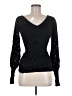 Venus Polka Dots Black Pullover Sweater Size XS - photo 1