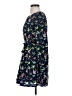 Reborn 100% Polyester Print Blue Cocktail Dress Size S - photo 5