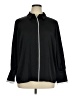 Halogen 100% Polyester Black Long Sleeve Blouse Size 1X - photo 1
