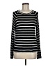 Mix by 41 Hawthorn Stripes Black Pullover Sweater Size M - photo 1
