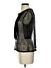 BCBGMAXAZRIA Black 3/4 Sleeve Top Size S - photo 5