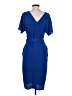 Bobeau Solid Blue Cocktail Dress Size XS - photo 2