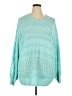 Torrid Teal Pullover Sweater Size 4X Plus (4) - photo 1