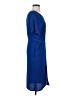 Bobeau Solid Blue Cocktail Dress Size XS - photo 4