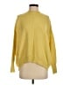 Vince Camuto Solid Yellow Pullover Sweater Size S - photo 1