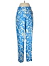 J.Crew Print Blue Casual Pants Size 6 - photo 1
