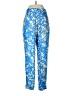 J.Crew Print Blue Casual Pants Size 6 - photo 2