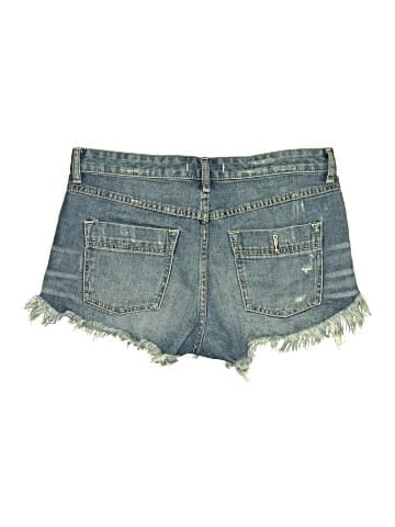 Free People Denim Shorts (view 2)