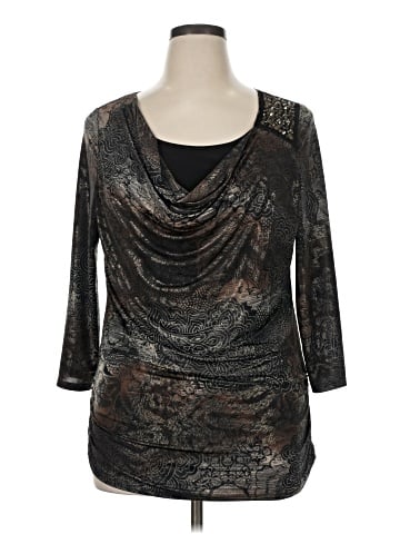 DressBarn 3/4 Sleeve Top (view 1)