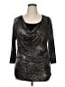 DressBarn Black 3/4 Sleeve Top Size XL - photo 1