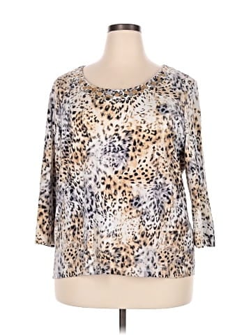 Ruby Rd. 3/4 Sleeve Top (view 1)