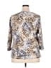 Ruby Rd. Gold 3/4 Sleeve Top Size 2X - photo 2