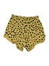 LNA Animal Print Yellow Shorts Size S - photo 2