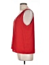 Cooper & Ella 100% Polyester Red Sleeveless Blouse Size L - photo 5