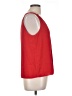 Cooper & Ella 100% Polyester Red Sleeveless Blouse Size L - photo 4