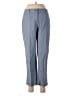 Talbots Outlet 100% Cotton Chevron-herringbone Blue Dress Pants Size 8 - photo 1