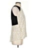 BCBGMAXAZRIA 100% Polyester Ivory Sleeveless T-Shirt Size S - photo 4