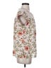 Daniel Rainn 100% Polyester Floral Ivory Short Sleeve Blouse Size S - photo 4