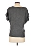 I.N. Studio Gray Short Sleeve Top Size S - photo 2