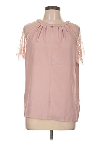 Angashion Short Sleeve Blouse (view 1)