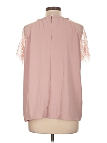 Angashion Short Sleeve Blouse (view 2)