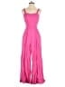 Nic + Zoe Solid Pink Jumpsuit Size 4 - photo 1