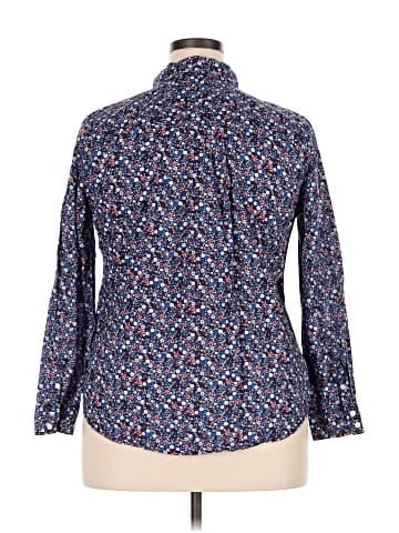 St. John's Bay Long Sleeve Button-Down Shirt (view 2)