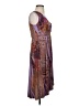 One World Print Purple Cocktail Dress Size S - photo 4