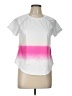 Shein White Active T-Shirt Size L - photo 1