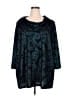 Catherines Teal 3/4 Sleeve Top Size 3X - photo 1