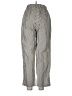 Unbranded 100% Polyester Stripes Silver Casual Pants Size L - photo 2