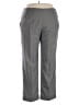 Larry Levine Chevron-herringbone Gray Dress Pants Size 18 - photo 1