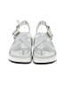 J/Slides White Sandals Size 8 1/2 - photo 2