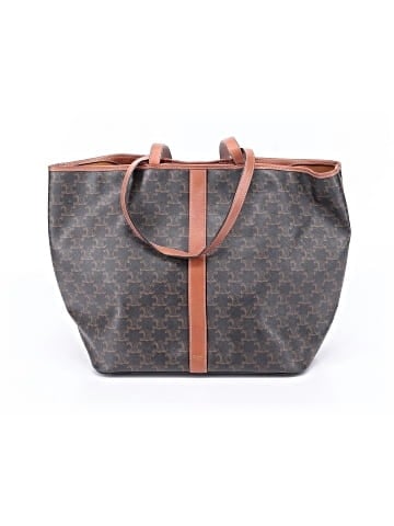 Céline Canvas Triomphe Cabas Tote Bag (view 1)