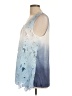 Ever Pretty Blue Sleeveless Blouse Size L - photo 5