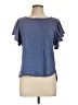 Max Studio Blue Short Sleeve T-Shirt Size L - photo 1