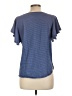 Max Studio Blue Short Sleeve T-Shirt Size L - photo 2