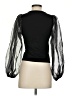 Zara Black Long Sleeve Blouse Size S - photo 2