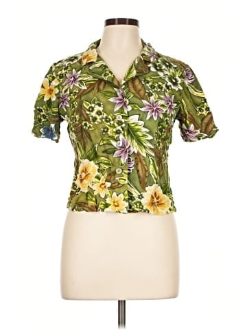 Coldwater Creek Short Sleeve Blouse (view 1)