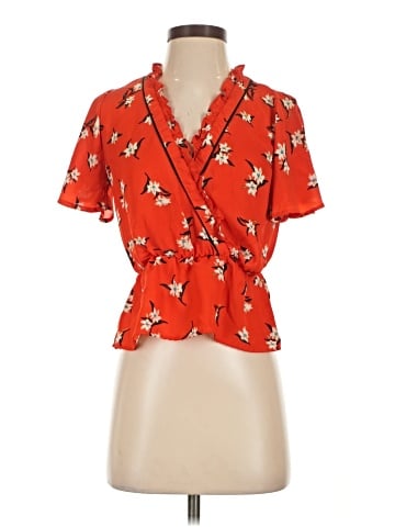 Sienna Sky Short Sleeve Blouse (view 1)