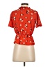 Sienna Sky 100% Polyester Orange Short Sleeve Blouse Size XS - photo 2