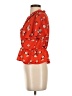 Sienna Sky 100% Polyester Orange Short Sleeve Blouse Size XS - photo 5