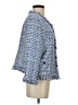 Carolina Belle Tweed Blue Blazer Size XL - photo 4