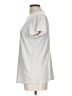 Athleta 100% Cotton Silver Short Sleeve Top Size L (tall) - photo 5