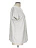 Athleta 100% Cotton Silver Short Sleeve Top Size L (tall) - photo 4