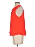 Q&A 100% Polyester Orange Sleeveless Blouse Size S - photo 5