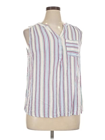 Market and Spruce Sleeveless Blouse (view 1)