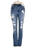 Aeropostale Hearts Blue Jeans Size 4 - photo 1